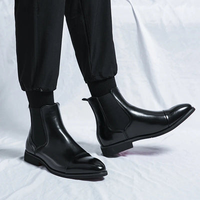 Liam | Genuine Leather Chelsea Boots